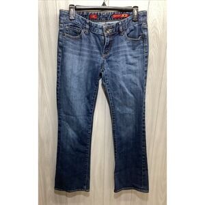 X2‎ Women's (Size 10) Denim Jeans Button Pockets Cotton Polyester Stretch